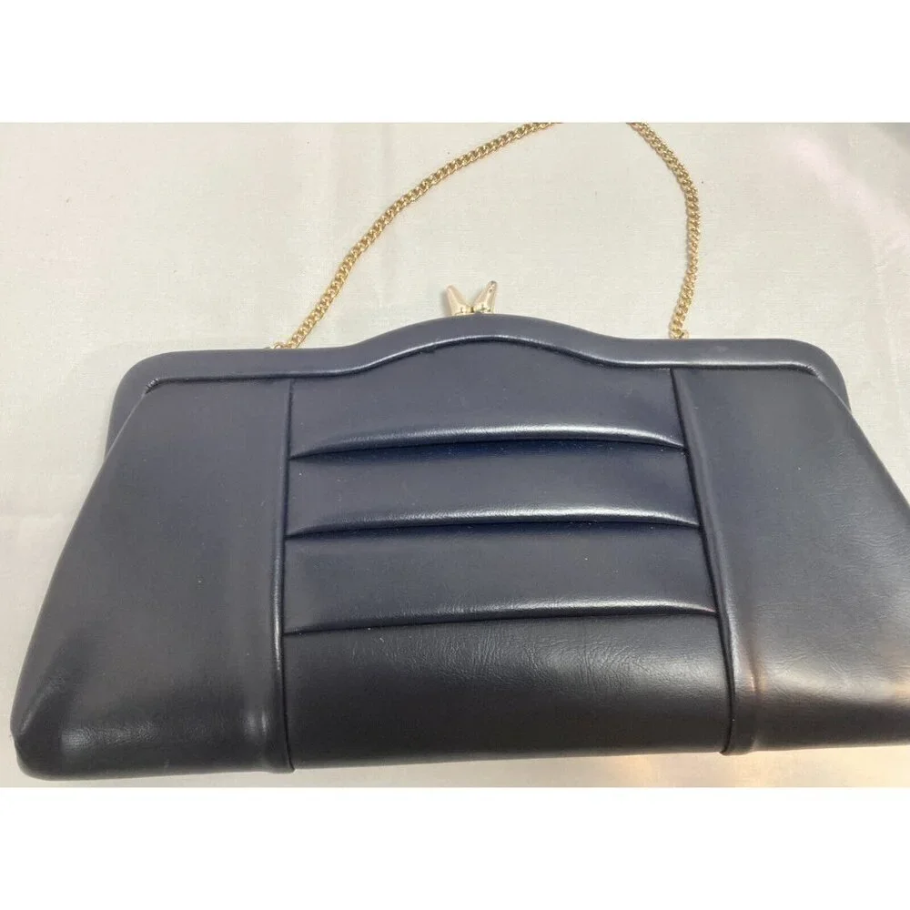 Navy Blue Vintage Purse